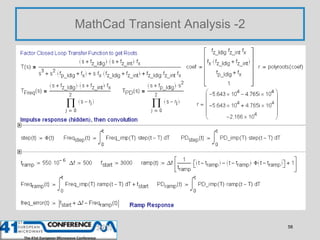 MathCad Transient Analysis -2




                                58
 