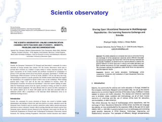 Scientix 2 | Agueda Gras
27/01/2014 | Leuven
Association KU Leuven
41
Scientix observatory
 