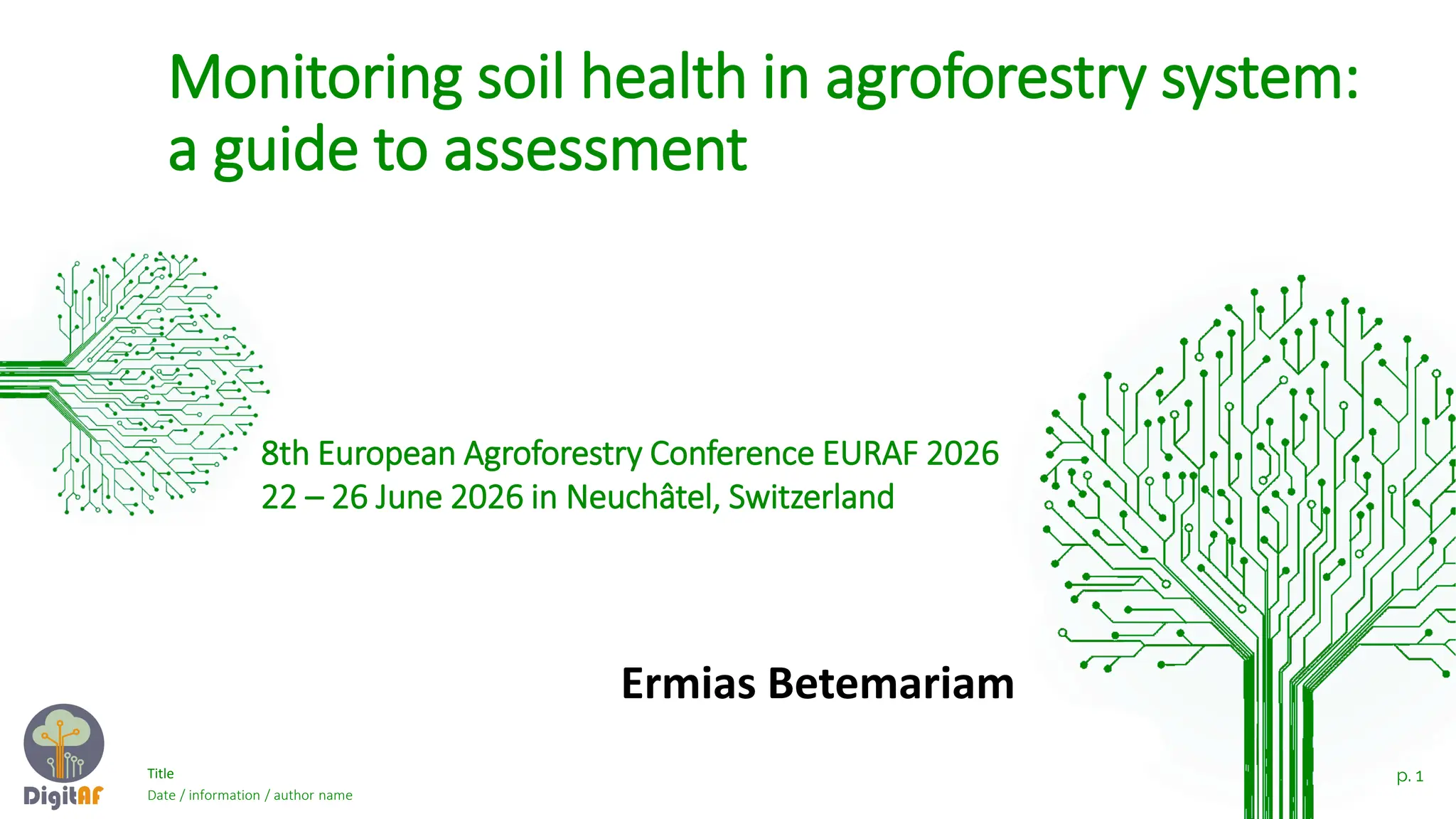 thumbnail of Monitoring soil health in agroforestry system: a guide to assessment