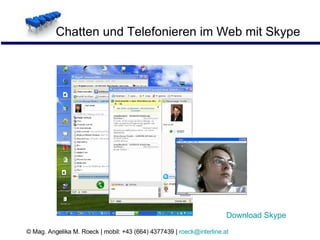 Chatten und Telefonieren im Web mit Skype Download  Skype 