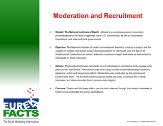 Eureka Facts Capabilities Overview