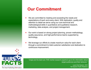 Eureka Facts Capabilities Overview