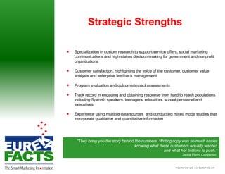 Eureka Facts Capabilities Overview