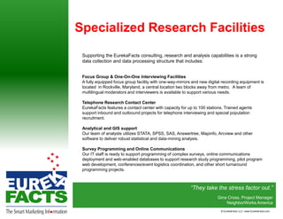 Eureka Facts Capabilities Overview