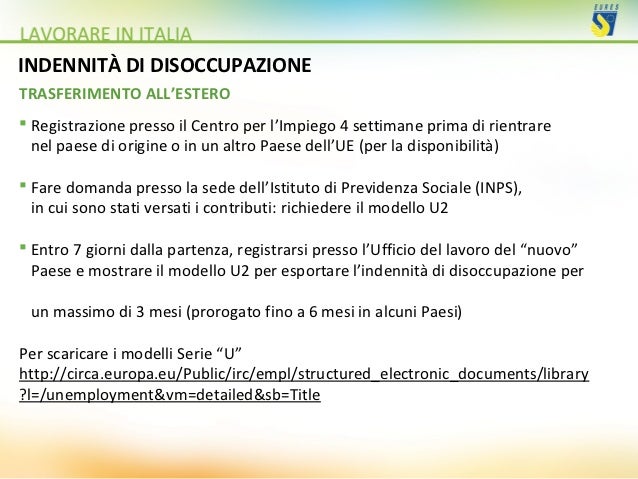 MODELLO U2 SCARICARE