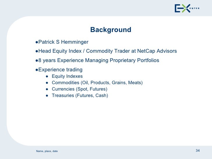Equity index futures trading strategies