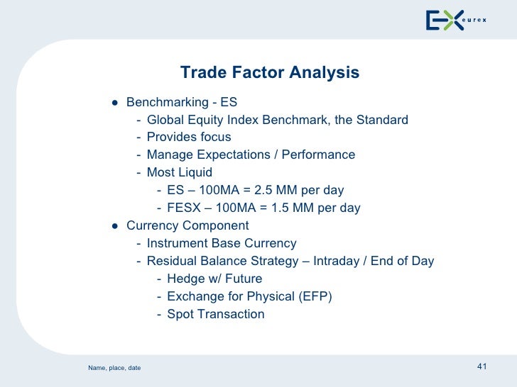 Equity index trading strategies
