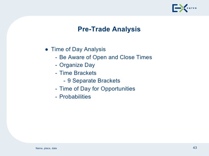 Equity index futures trading strategies
