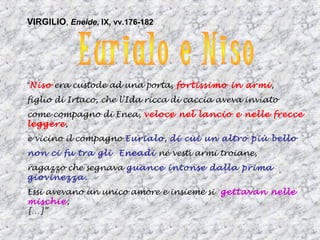 Eurialo e Niso PPT