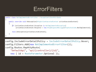ErrorFilters
 