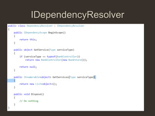 IDependencyResolver
 