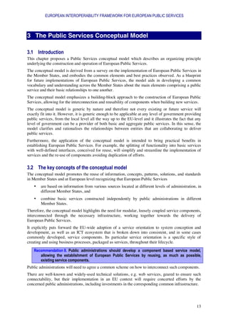 European Interoperability Framework For European Public Services Draft ...