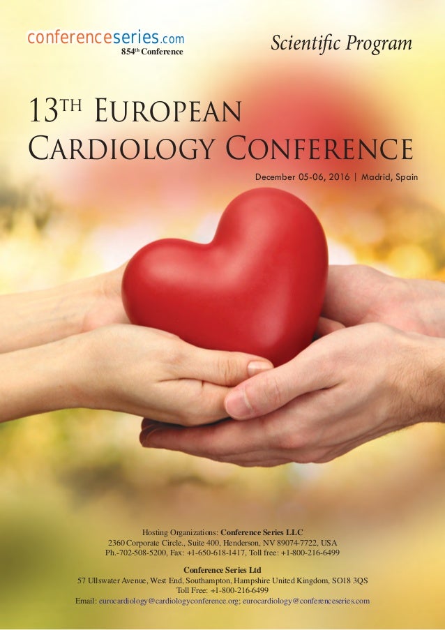 20th European Cardiology Conference (Euro Cardiology 2017) Scientifi…