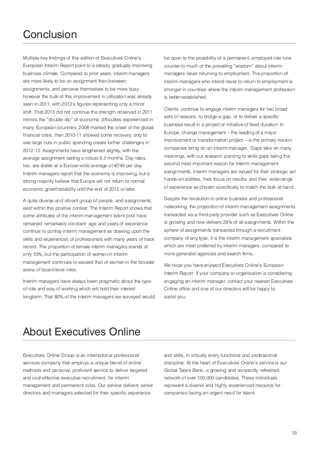 Interim manager salary image