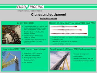 Euro-Rigging presentation 2013 | PPT