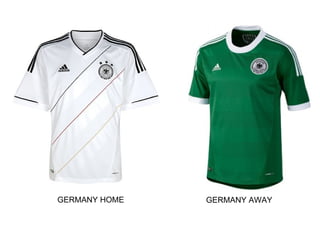 GERMANY HOME   GERMANY AWAY
 