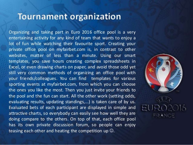 euro 2016 office pool template office rules template
