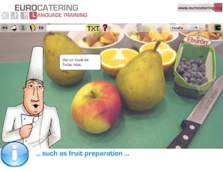 Eurocatering Language Training - Quick tour