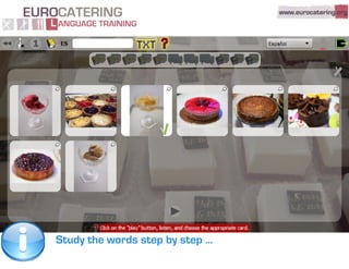 Eurocatering Language Training - Quick tour