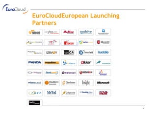 EuroCloudEuropean Launching
  Partners


 www.eurocloud.org




                                5
 
