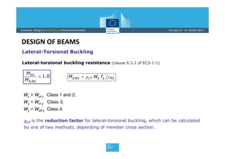 Eurocodes design of members | PDF