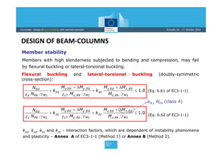 Eurocodes design of members | PDF