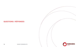 QUESTIONS / RÉPONSES
WWW.FORSIDES.FR19
 