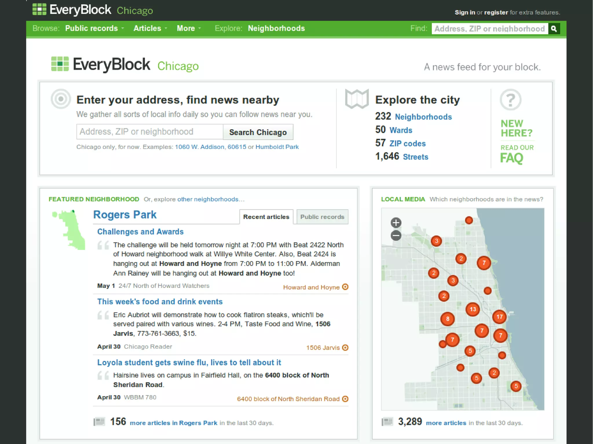 The Web map stack on Django