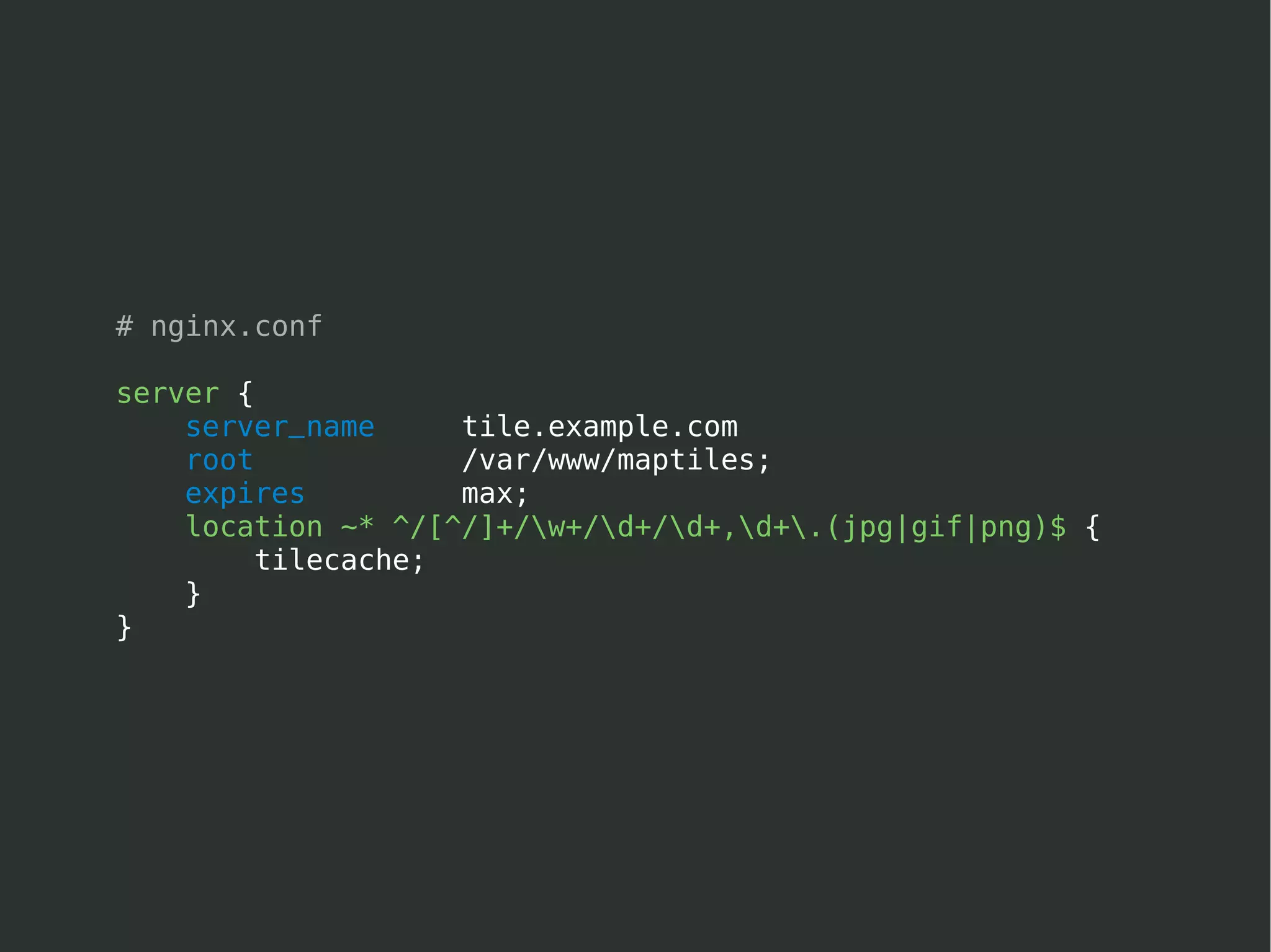 The Web map stack on Django