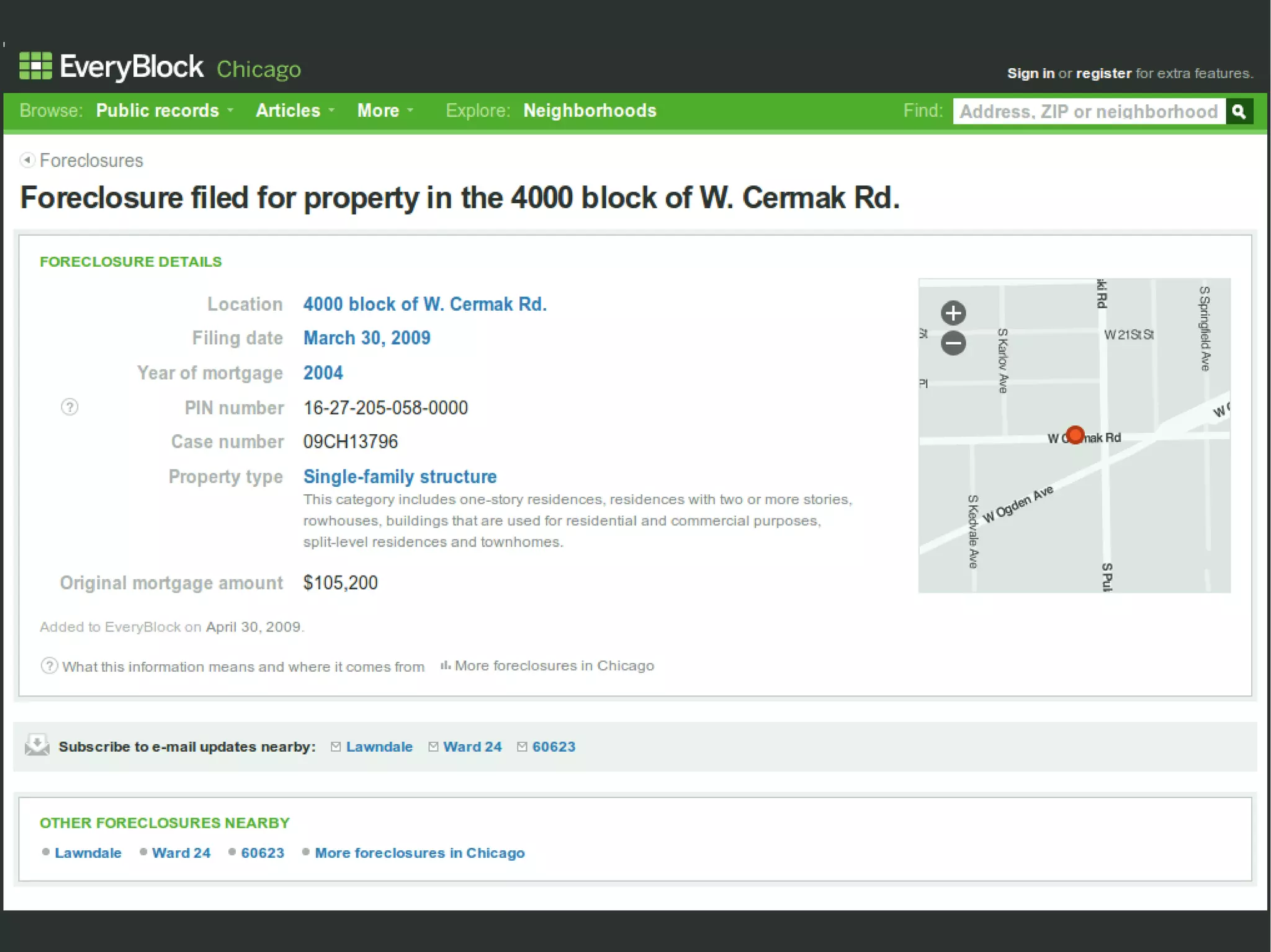 The Web map stack on Django