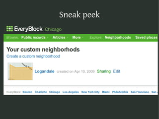 The Web map stack on Django