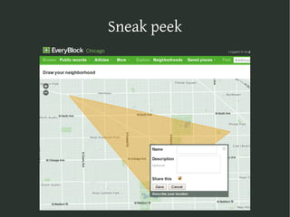 The Web map stack on Django
