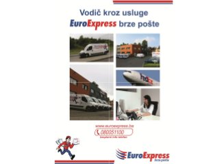Vodič kroz usluge EuroExpress brze pošte