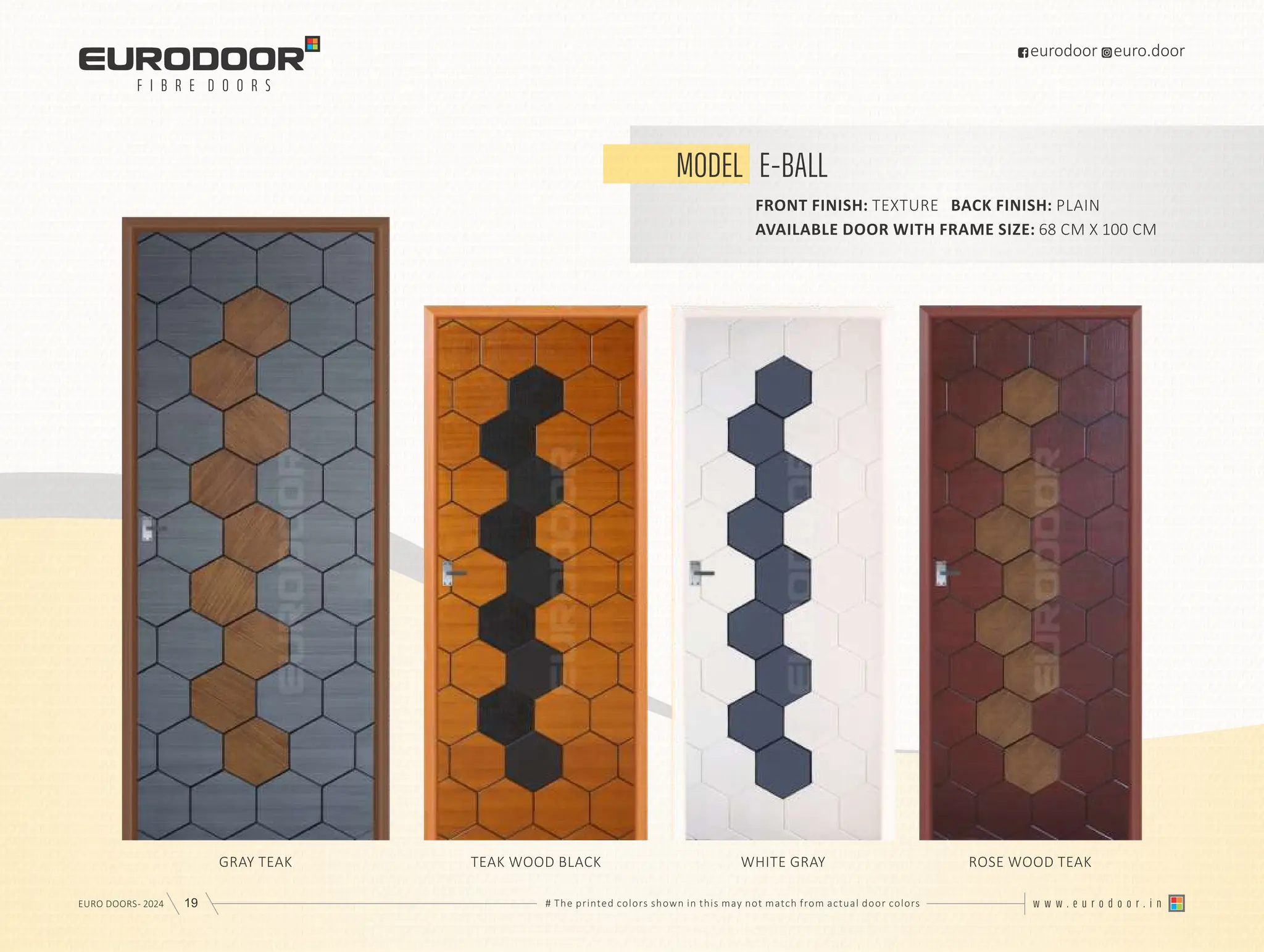 Euro Fiber Doors Pdf Catalogue with Price List In Kerala | PPT
