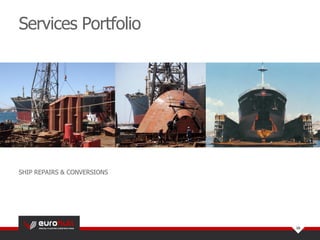 Services Portfolio
09
SHIP REPAIRS & CONVERSIONS
 
