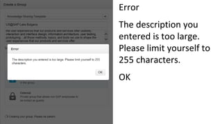 8
Error
The description you
entered is too large.
Please limit yourself to
255 characters.
OK
 