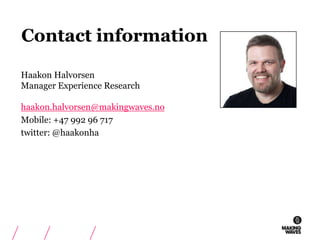 Breaking news! Results from yesterday.24.09.2011© MAKING WAVES61FindableBetterOverview