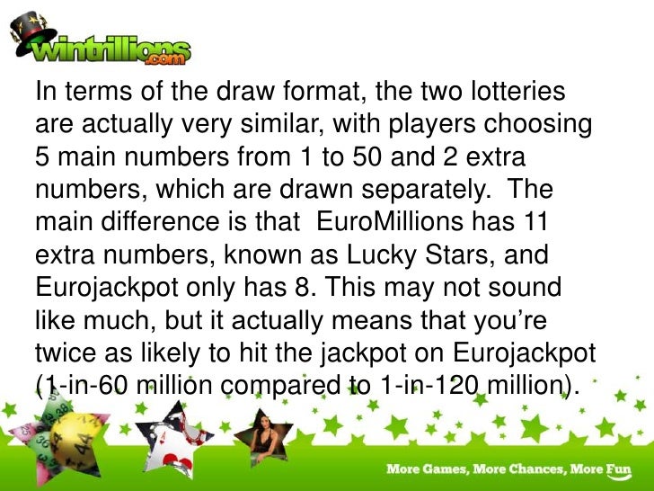 eurojackpot a euromillions