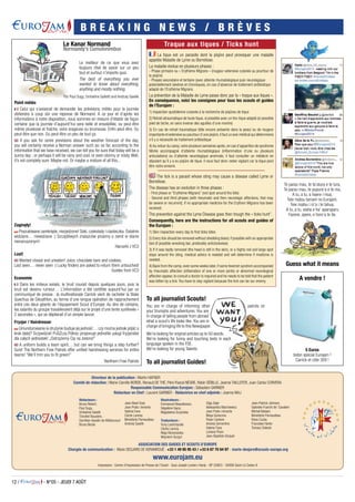 12 / - N°05 - JEUDI 7 AOÛT
 