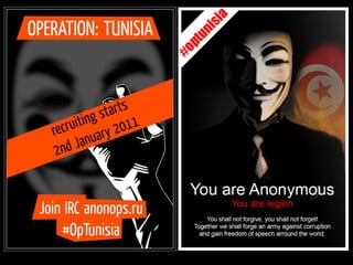 #OpTunisia
 