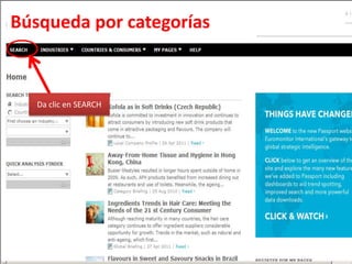 Búsqueda por categoríasDa clic en SEARCH