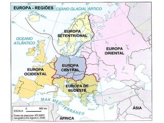 EUROPA - REGIÕES 