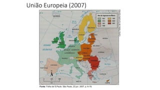 União Europeia (2007)
Carlos
Tadeu
de
Carvalho
Gamba
Fonte: Folha de S.Paulo. São Paulo, 23 jun. 2007. p. A-19.
 