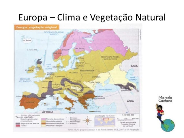 Europa características naturais