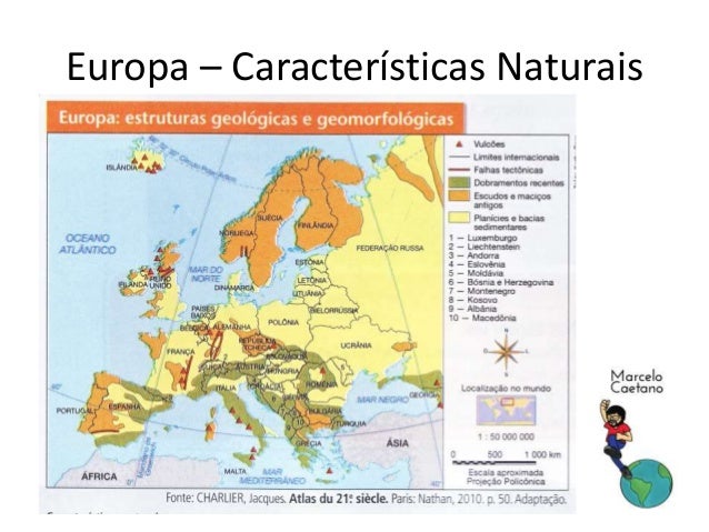 Europa características naturais