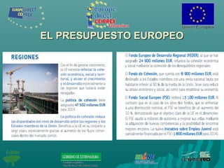 EL PRESUPUESTO EUROPEOEL PRESUPUESTO EUROPEO
 