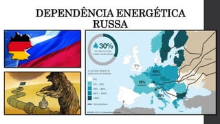 DEPENDÊNCIA ENERGÉTICA
RUSSA
 