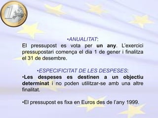 PRESSUPOST – 2014-2020
http://ec.europa.eu/budget/reform/
 