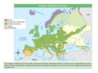 Europa – aspectos naturais