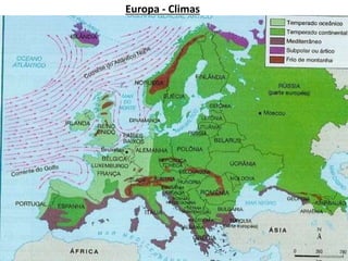 Europa - Climas
 